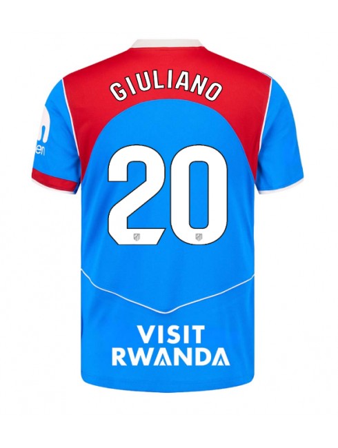 Atletico Madrid Giuliano Simeone #20 Replika Tredje Kläder 2025-26 Kortärmad Atletico Madrid Giuliano Simeone #20 Replika Tredje Kläder 2025-26 Kortärmad